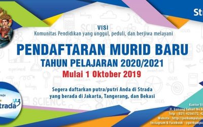 Pendaftaran Murid Baru Tahun Ajaran 2020/2021