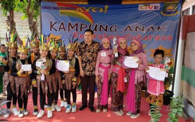 Kegiatan Kampung Anak di Kelurahan Sukarasa
